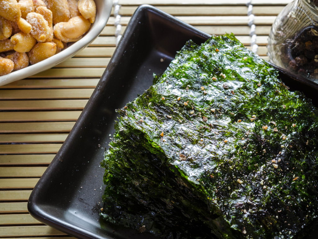 What a crispy seaweed snack actually is
