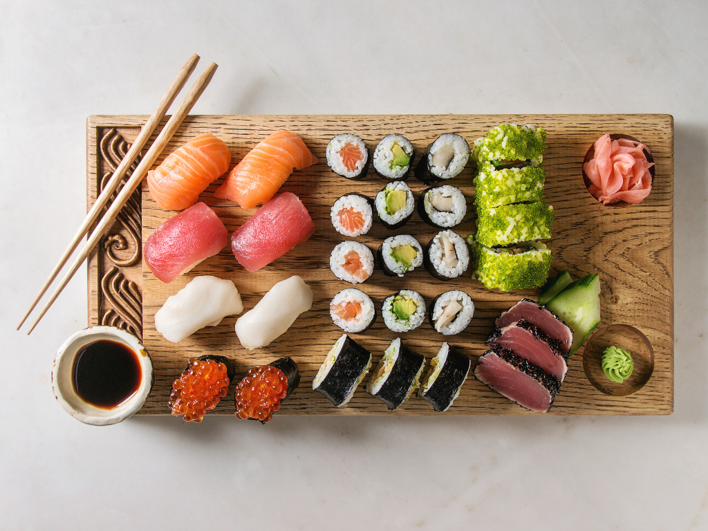 What makes a sushi nori grade?
