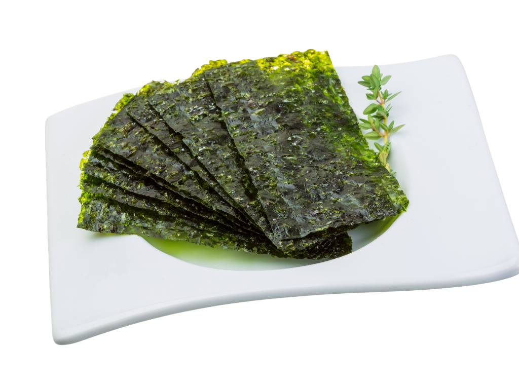 What is nori seaweed actually made from?