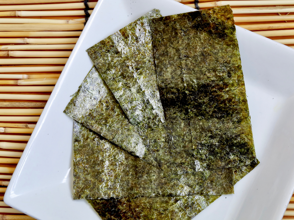 What sizes do seaweed sheets come in? 